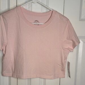 Urban Outfitters Light Pink Crop Top